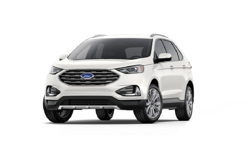 Ford Edge White Avalanche