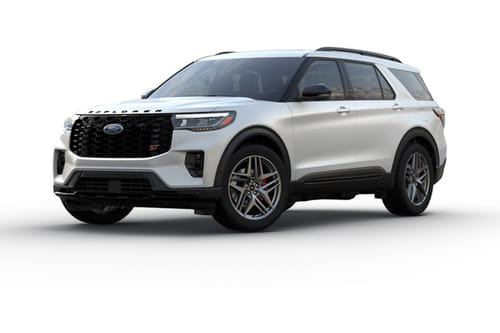 Ford Explorer Star White Tri-Coat