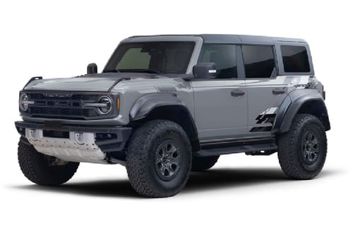 Ford Bronco Raptor Silver
