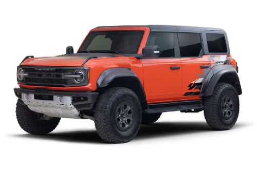 Ford Bronco Raptor Orange
