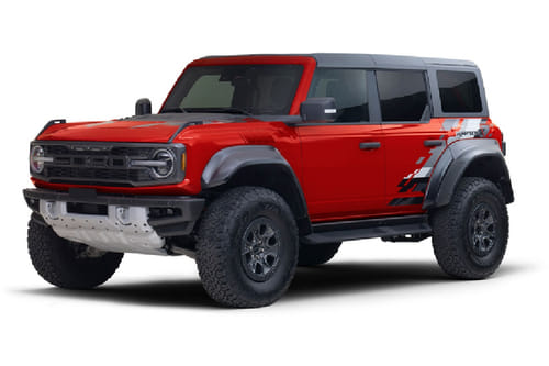 Ford Bronco Raptor Red