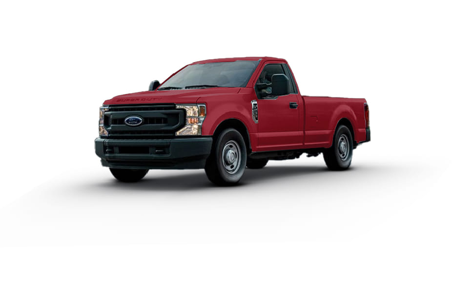 فورد Super Duty أحمر