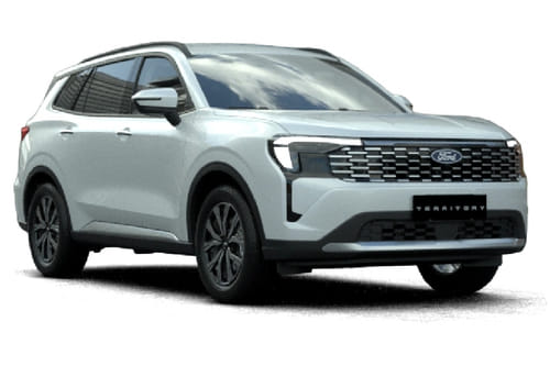فورد تيريتوري أبيض أنيق