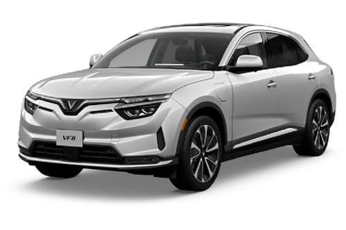 VINFAST VF8 Desert Sun Silver Metallic