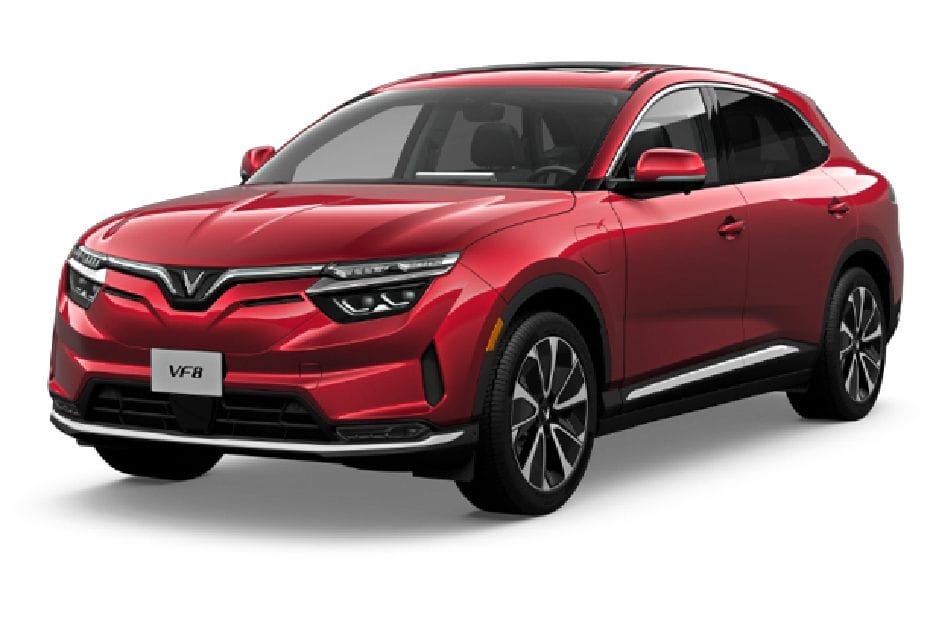 VINFAST VF8 Crimson Red