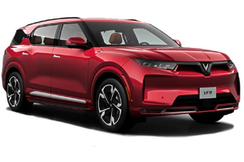 فينفاست VF9 أحمر قرمزي