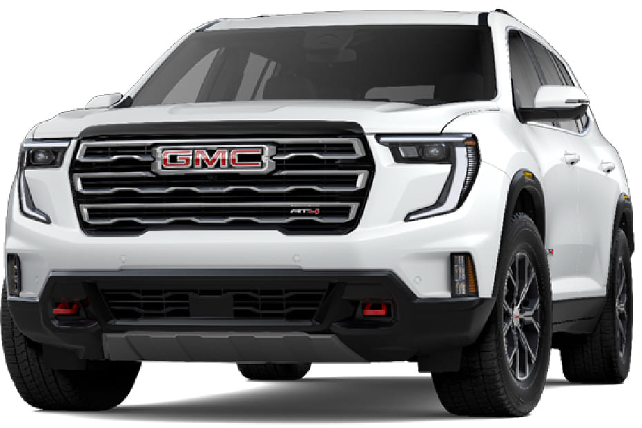 جي إم سي أكاديا أبيض قمة