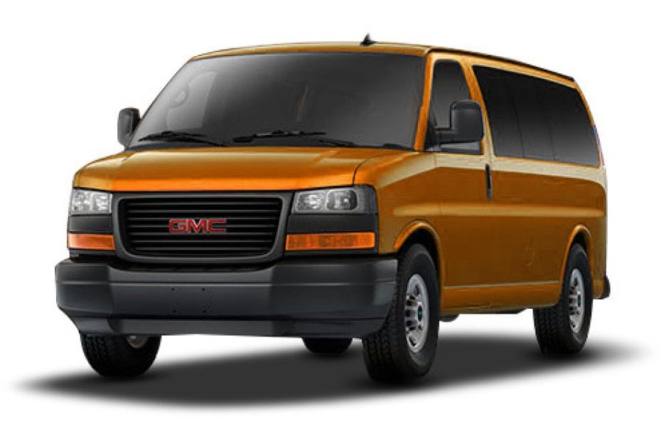 GMC Savana Wheatland Yellow