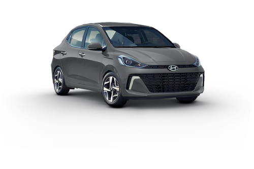 هيونداي جراند آي 10 رمادي تيتان