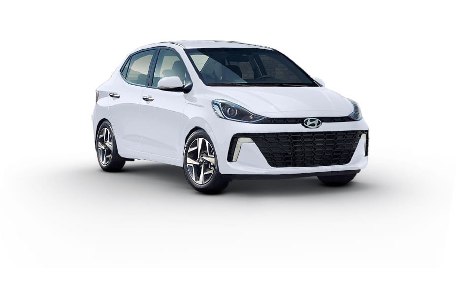 Hyundai Grand i10 White Crystal in Saudi Arabia