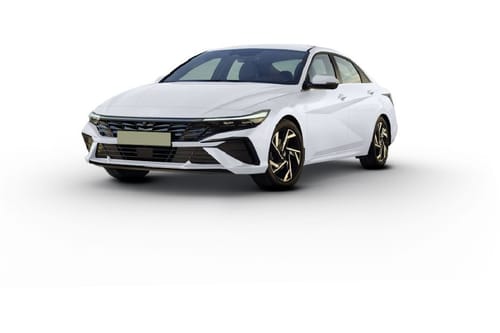 هيونداي إلنترا كريستال أبيض