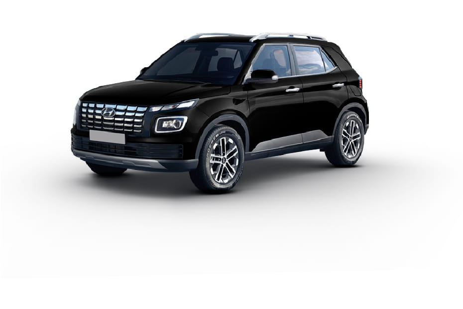 Hyundai Venue Phantom Black Pearl Effect