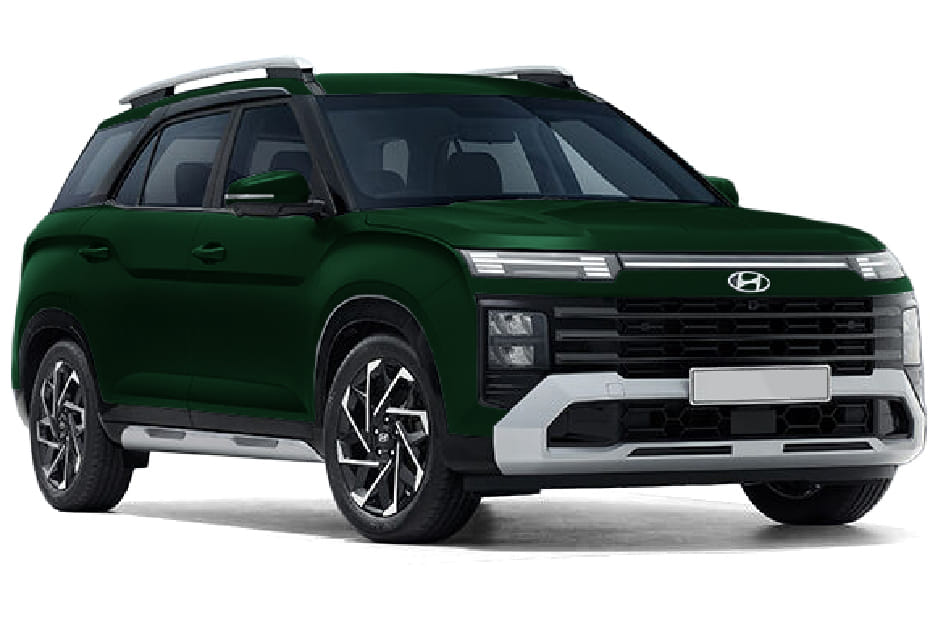 Hyundai Creta Grand Emerald Green Metallic