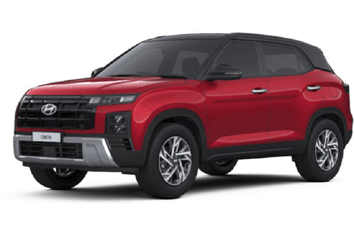 Hyundai Creta Dragon Red Black Roof Dragon Red Pearl