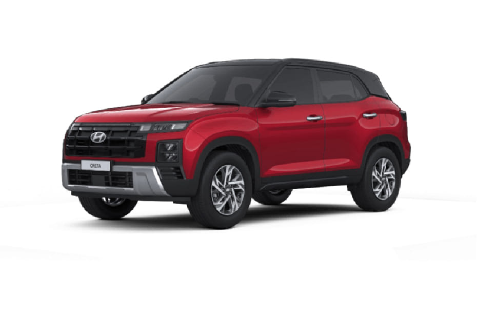 Hyundai Creta Dragon Red Black Roof Dragon Red Pearl