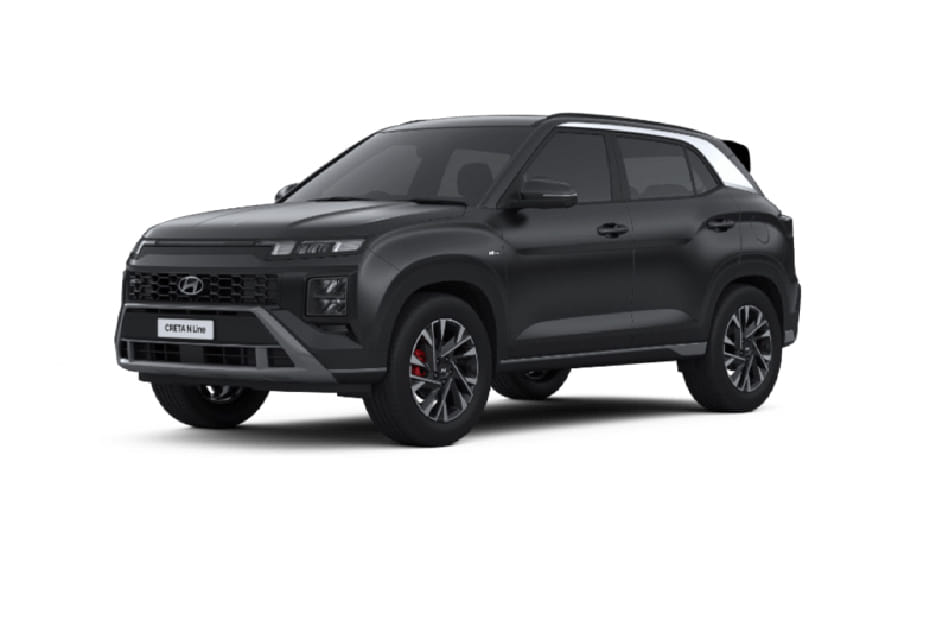 Hyundai Creta Midnight Black Matte N Line