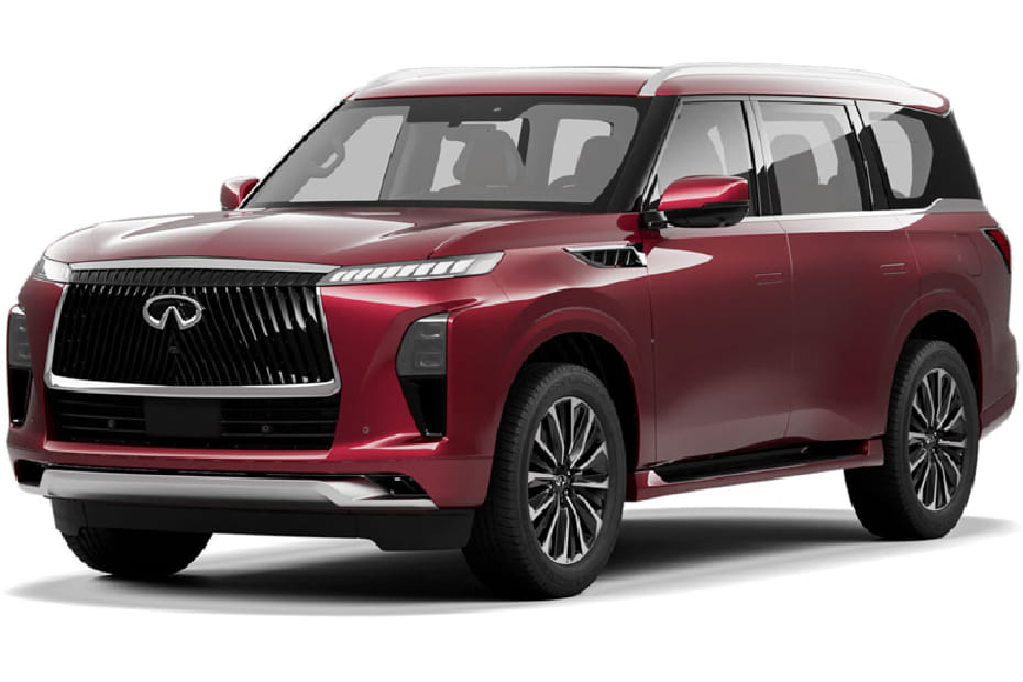 Infiniti QX80 Colius Red