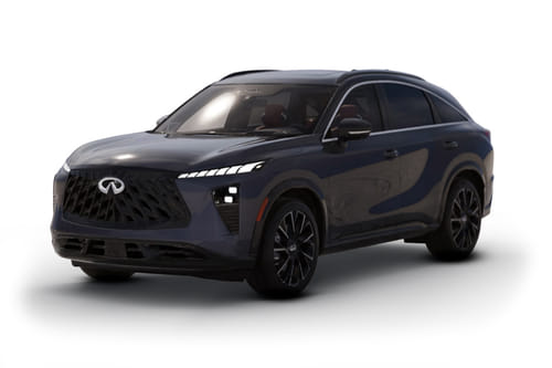 Infiniti QX65 Moonbow Blue Black Obsidian Two-Ton