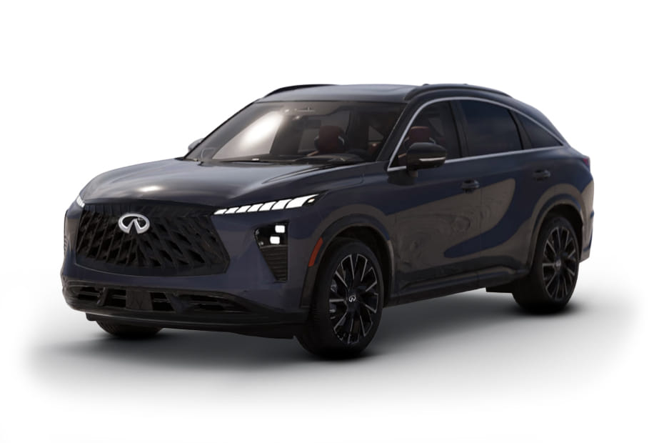 Infiniti QX65 Moonbow Blue Black Obsidian Two-Ton