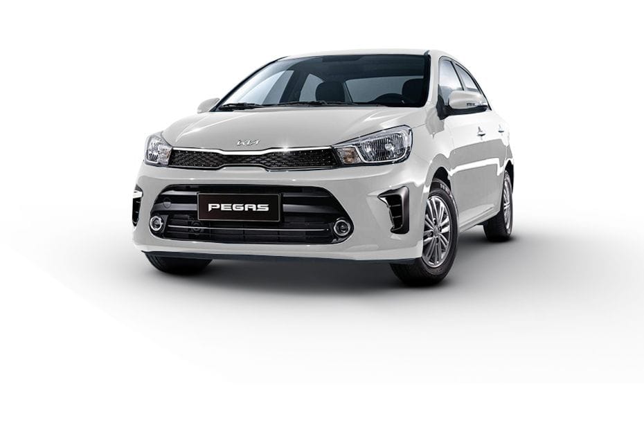 كيا بيجاس أبيض صافٍ