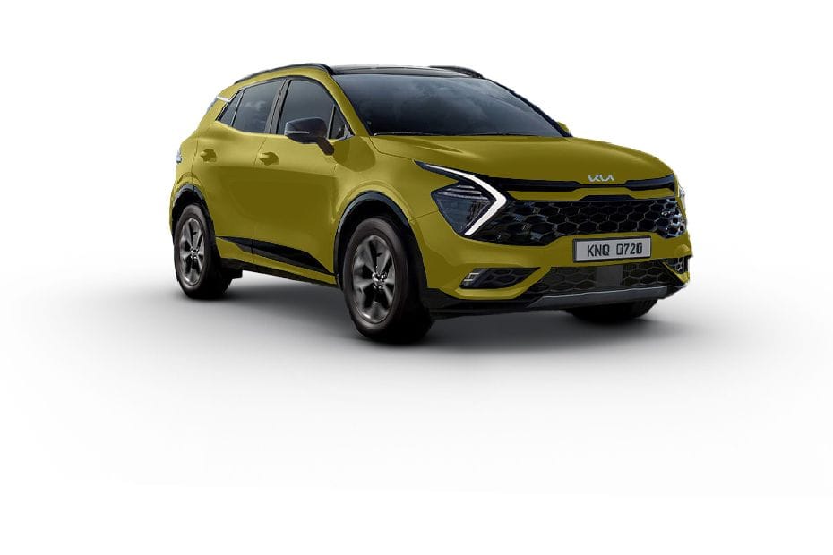 KIA Sportage Yellow Tang