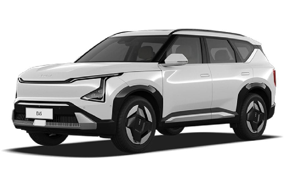 كيا EV5 أبيض صافٍ