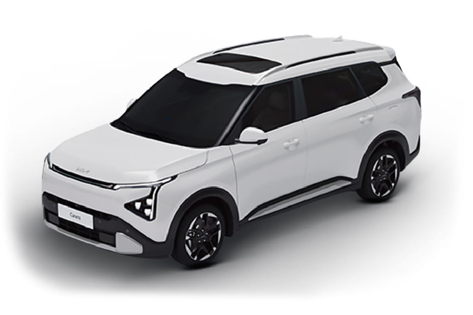 KIA Carens Glacier white pearl