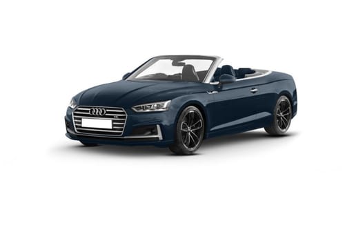Audi S5 Convertible Moonlight Blue Metallic