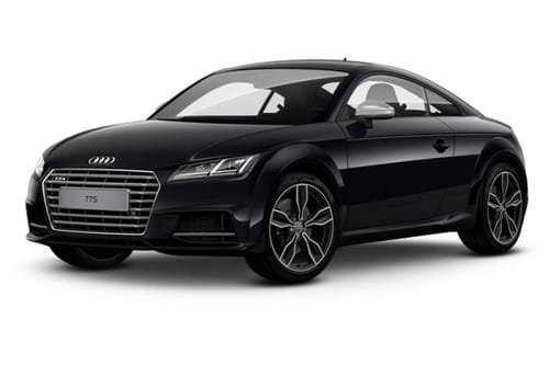 Audi TTS Coupe Panther Black Crystal Effect