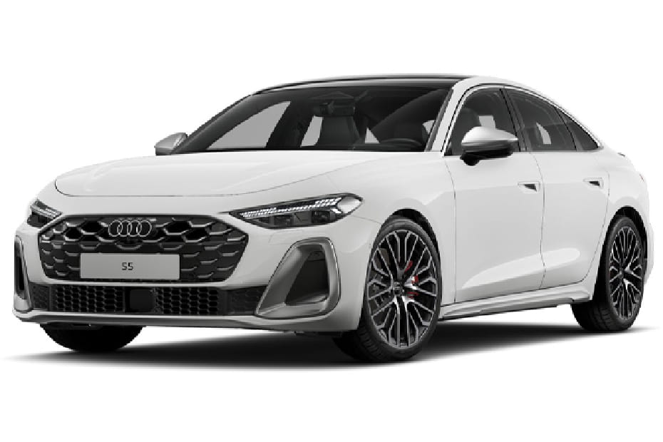 أودي S5 أبيض قطبي