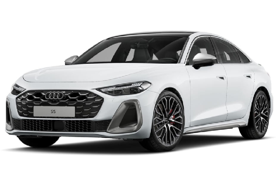 أودي S5 أبيض جليدي معدني