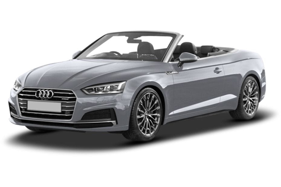 Audi A5 Cabriolet Floret Silver Metallic in Saudi Arabia