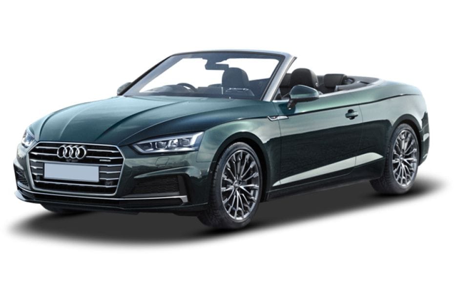 Audi A5 Cabriolet Gotland Green Metallic in Saudi Arabia
