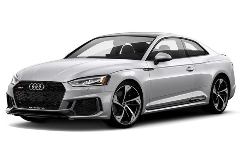 أودي آر إس 5 كوبيه فضة فلوري معدني