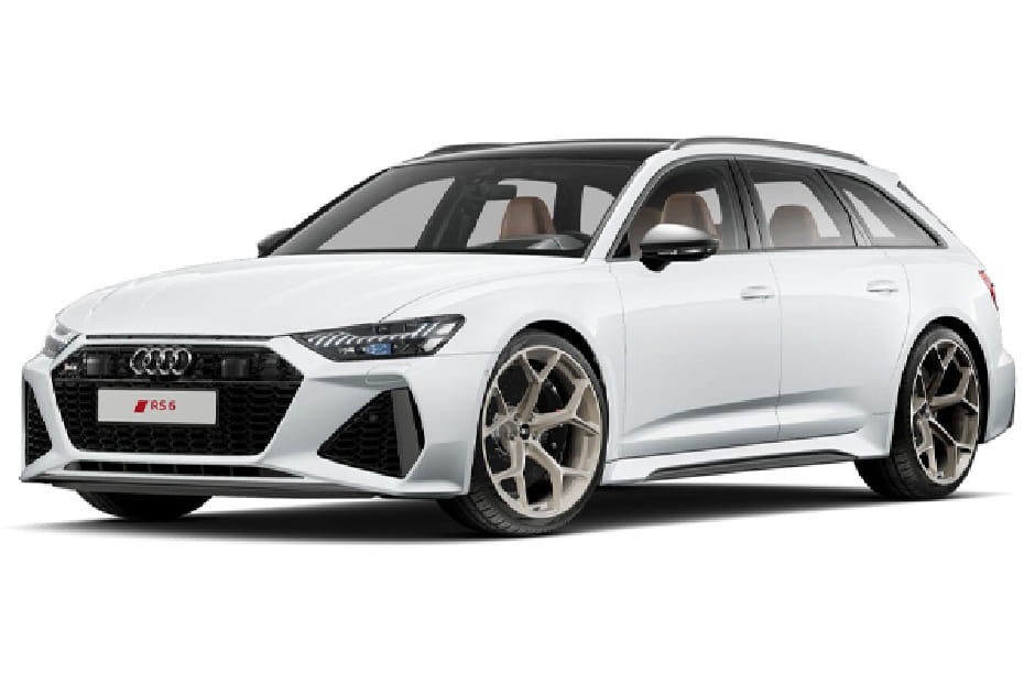 Audi RS6 Avant Glacier White Metallic