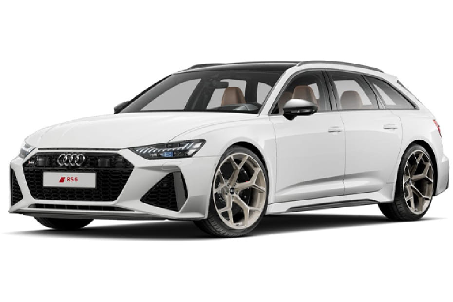 Audi RS6 Avant Arctic White