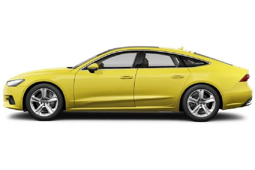 Audi A7 Zitrusgelb Uni