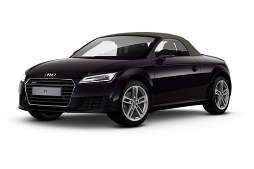 أودي تي تي رودستر أسود النمر