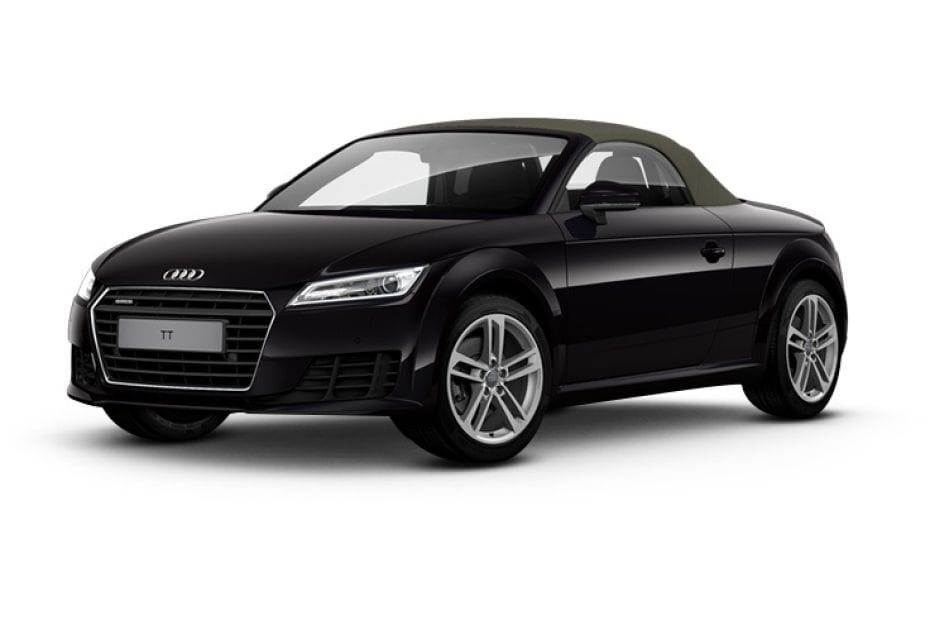 Audi TT Roadster Panther Black in Saudi Arabia