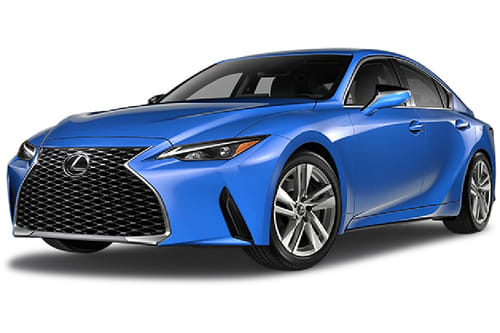لكزس IS أزرق