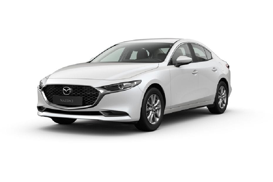 Mazda 3 Sedan Snow Flake White Pearl