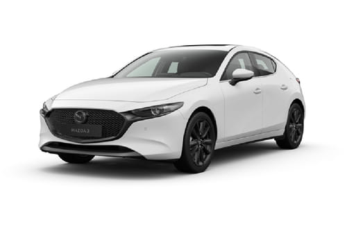Mazda 3 Hatchback Arctic White