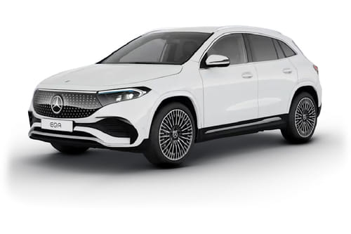 مرسيدس بنز EQA أبيض قطبي