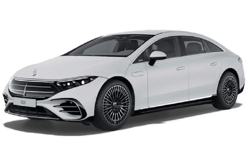 Mercedes-Benz EQS Manufaktur Opalite White Bright