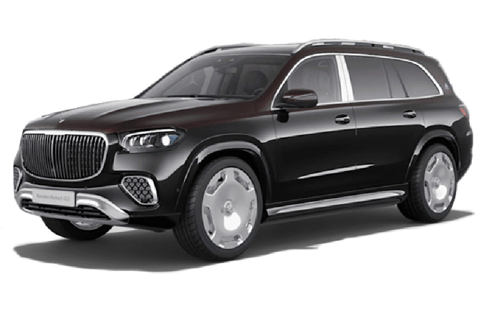 Mercedes-Benz Maybach GLS Obsidian Black Rubellite Red