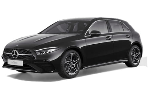 مرسيدس بنز إيه إم جي إيه-كلاس أسود داكن