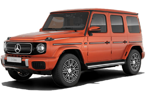 Mercedes-Benz G-Class Electric Magnetite Copper Orange Magno