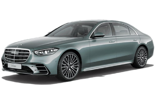مرسيدس بنز أس  كلاس سيدان فضة معدنية