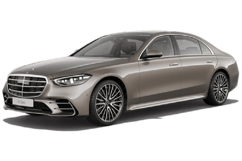 مرسيدس بنز أس  كلاس سيدان بني