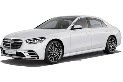 مرسيدس بنز أس  كلاس سيدان أبيض